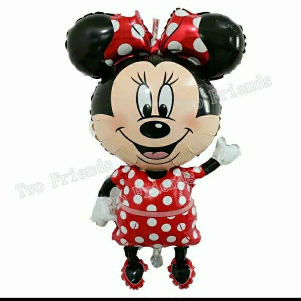 Giant Minnie Mouse party foil balloon